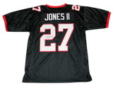 RONALD JONES II AUTOGRAPHED TAMPA BAY BUCS BUCCANEERS #27 BLACK JERSEY BECKETT