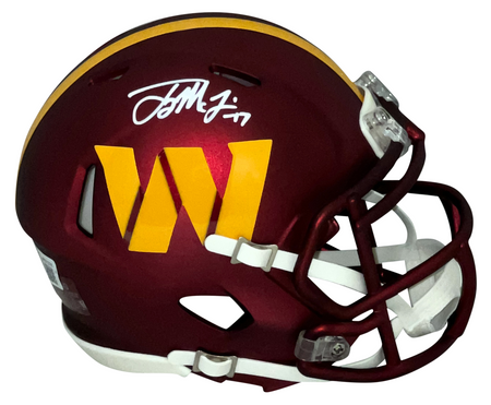 TERRY McLAURIN SIGNED WASHINGTON COMMANDERS AUTHENTIC SPEED HELMET BECKETT