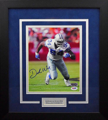 BRIAN CUSHING AUTOGRAPHED HOUSTON TEXANS 16x20 FRAMED PHOTO COA