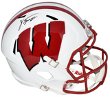 JONATHAN TAYLOR AUTOGRAPHED WISCONSIN BADGERS FULL SIZE SPEED HELMET BECKETT
