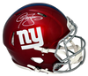 LAWRENCE TAYLOR AUTOGRAPHED NEW YORK GIANTS AUTHENTIC FLASH HELMET BECKETT