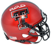 PATRICK MAHOMES SIGNED TEXAS TECH RED RAIDERS RED MINI HELMET BECKETT
