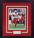 NDAMUKONG SUH AUTOGRAPHED NEBRASKA CORNHUSKERS 8x10 FRAMED PHOTO COA