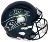 EARL THOMAS SIGNED SEATTLE SEAHAWKS RIVALRIES FULL SIZE HELMET W/ LEGION OF BOOM