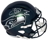 EARL THOMAS SIGNED SEATTLE SEAHAWKS RIVALRIES FULL SIZE HELMET W/ LEGION OF BOOM
