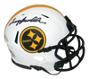 TERRY BRADSHAW SIGNED PITTSBURGH STEELERS LUNAR SPEED MINI HELMET BECKETT