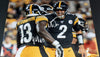 MASON RUDOLPH & JAMES WASHINGTON SIGNED PITTSBURGH STEELERS 16x20 PHOTO COA