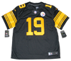 JUJU SMITH-SCHUSTER SIGNED PITTSBURGH STEELERS #19 NIKE LIMITED JERSEY BECKETT