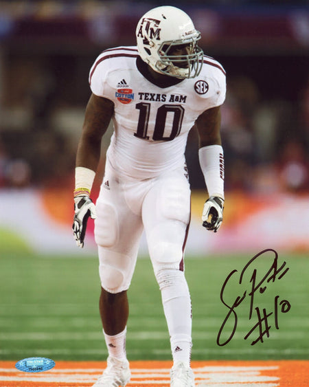 ALFONZO DENNARD SIGNED AUTOGRAPHED NEBRASKA CORNHUSKERS 8x10 PHOTO COA