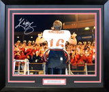 KLIFF KINGSBURY AUTOGRAPHED TEXAS TECH RED RAIDERS 16x20 FRAMED PHOTO COA