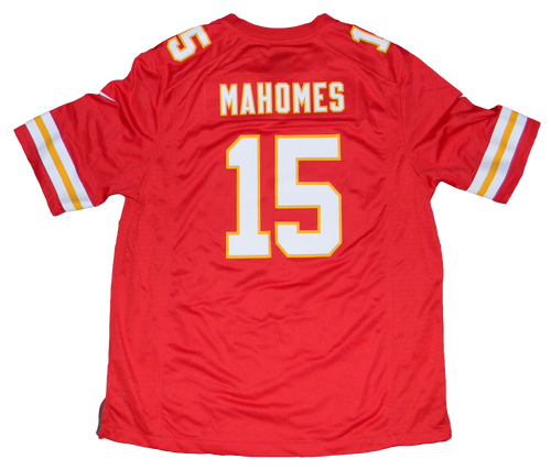 PATRICK MAHOMES SIGNED KANSAS CITY CHIEFS #15 NIKE SUPER BOWL LV JERSEY BECKETT