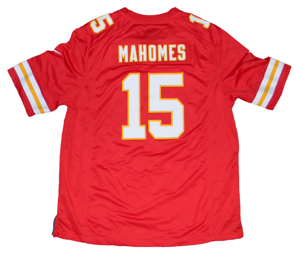 PATRICK MAHOMES SIGNED KANSAS CITY CHIEFS #15 NIKE SUPER BOWL LV JERSEY BECKETT