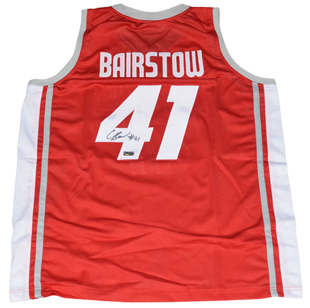 SPUD WEBB SIGNED NORTH CAROLINA NC STATE WOLFPACK #4 BASKETBALL JERSEY JSA