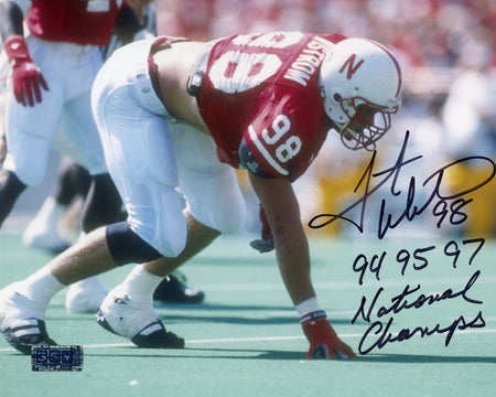 DEANGELO HALL AUTOGRAPHED SIGNED VIRGINIA TECH HOKIES 8x10 PHOTO BECKETT