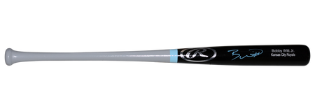 KYLE TEEL AUTOGRAPHED CHICAGO WHITE SOX BLACK RAWLINGS BAT - MLB AUTH