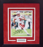 TAYLOR MARTINEZ SIGNED NEBRASKA CORNHUSKERS 8x10 FRAMED PHOTO COA