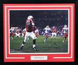 TOMMIE FRAZIER SIGNED NEBRASKA CORNHUSKERS 16x20 FRAMED PHOTO W/ NATL CHAMPS