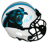 SAM DARNOLD SIGNED CAROLINA PANTHERS LUNAR FULL SIZE SPEED HELMET BECKETT