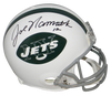 JOE NAMATH SIGNED NEW YORK JETS FULL SIZE AUTHENTIC PROLINE HELMET BECKETT