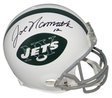 JOE NAMATH SIGNED NEW YORK JETS FULL SIZE AUTHENTIC PROLINE HELMET BECKETT