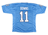 JOSH DOWNS AUTOGRAPHED UNC NORTH CAROLINA TAR HEELS #11 BLUE JERSEY BECKETT