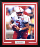 ERIC CROUCH AUTOGRAPHED NEBRASKA CORNHUSKERS 16x20 FRAMED PHOTO COA