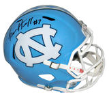 SAM HOWELL AUTOGRAPHED NORTH CAROLINA TAR HEELS FULL SIZE SPEED HELMET BECKETT