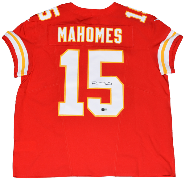 PATRICK MAHOMES SIGNED KANSAS CITY CHIEFS AUTHENTIC NIKE ELITE JERSEY BECKETT