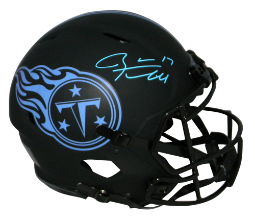 RYAN TANNEHILL SIGNED TENNESSEE TITANS ECLIPSE FULL SIZE AUTHENTIC SPEED HELMET