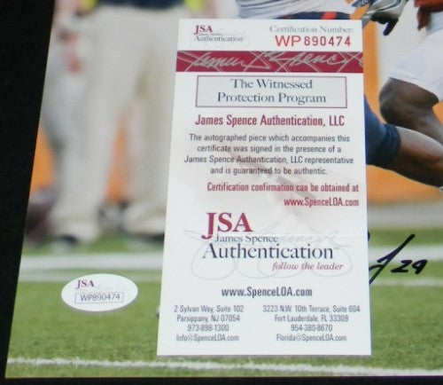 AARON JONES AUTOGRAPHED SIGNED UTEP MINERS 8x10 PHOTO JSA