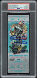 PATRICK MAHOMES SIGNED SUPER BOWL LIV 54 SILVER TICKET CHIEFS 49ERS PSA 10 AUTO