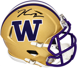 JONAH COLEMAN AUTOGRAPHED WASHINGTON HUSKIES SPEED MINI HELMET BECKETT