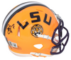 PATRICK PETERSON AUTOGRAPHED LSU TIGERS SPEED MINI HELMET BECKETT