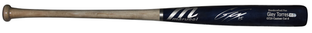 KYLE TEEL AUTOGRAPHED CHICAGO WHITE SOX BLACK RAWLINGS BAT - MLB AUTH
