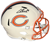 COLSTON LOVELAND SIGNED CHICAGO BEARS RETRO FULL SIZE SPEED HELMET BECKETT