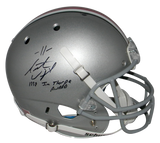 ANTOINE WINFIELD SIGNED AUTOGRAPHED OHIO STATE BUCKEYES FULL SIZE HELMET JSA