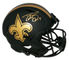 DREW BREES SIGNED NEW ORLEANS SAINTS ECLIPSE FULL SIZE SPEED HELMET BECKETT