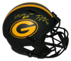 PRESTON ZA'DARIUS SMITH SIGNED GREEN BAY PACKERS ECLIPSE FULL SIZE SPEED HELMET