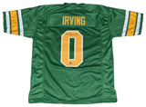 BUCKY IRVING SIGNED AUTOGRAPHED OREGON DUCKS #0 THROWBACK JERSEY BECKETT