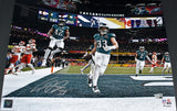 COOPER DEJEAN SIGNED PHILADELPHIA EAGLES SUPER BOWL LIX PICK SIX 16x20 PHOTO