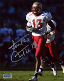 ANTONIO CROMARTIE AUTOGRAPHED FLORIDA STATE SEMINOLES 8x10 PHOTO COA