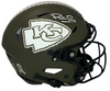 PATRICK MAHOMES SIGNED KANSAS CITY CHIEFS SALUTE TO SERVICE SPEEDFLEX HELMET BAS