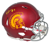KEYSHAWN JOHNSON AUTOGRAPHED USC TROJANS FULL SIZE SPEED AUTHENTIC HELMET JSA
