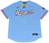 COREY SEAGER SIGNED TEXAS RANGERS #5 BLUE NIKE LIMITED JERSEY W/ 2023 WS MVP