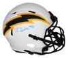 ISAIAH SPILLER SIGNED LOS ANGELES CHARGERS LUNAR FULL SIZE SPEED HELMET BECKETT