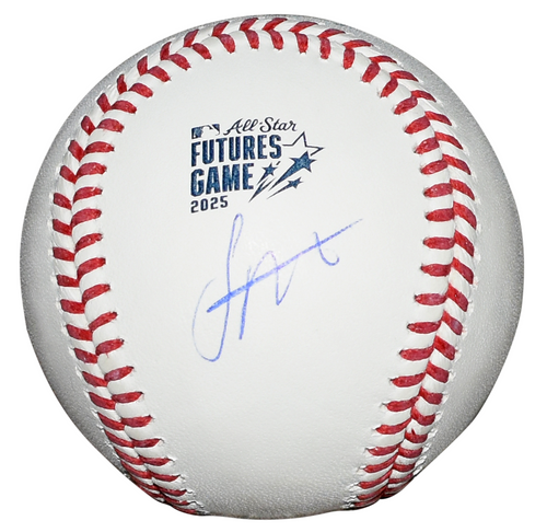JESUS MADE SIGNED MILWAUKEE BREWERS 2025 FUTURES GAME RAWLINGS MLB BASEBALL BAS