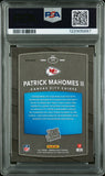 PATRICK MAHOMES SIGNED 2017 PANINI DONRUSS OPTIC HOLO ROOKIE RC PSA 9 AUTO 10