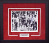 MIKE ROZIER AUTOGRAPHED NEBRASKA CORNHUSKERS 8x10 FRAMED PHOTO COA
