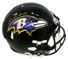 PATRICK QUEEN SIGNED BALTIMORE RAVENS FULL SIZE SPEED AUTHENTIC HELMET BECKETT