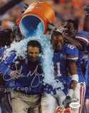 URBAN MEYER AUTOGRAPHED FLORIDA GATORS GATORADE 8x10 PHOTO JSA